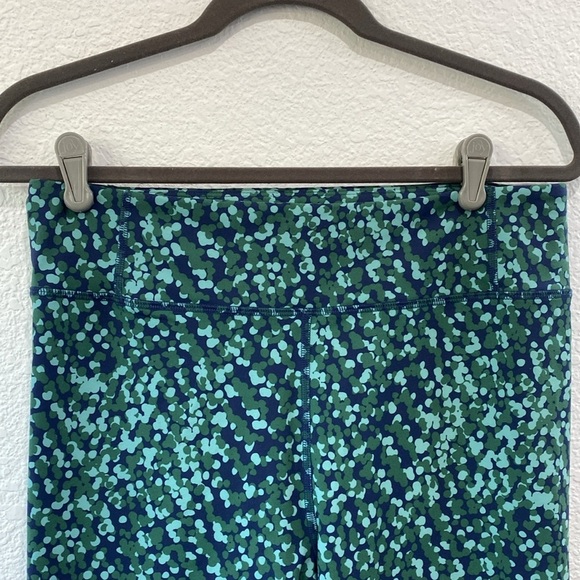 Boden Women's Blue Green Dot Jessica Athletic Active Pullover Leggings Size 12 - Picture 4 of 7
